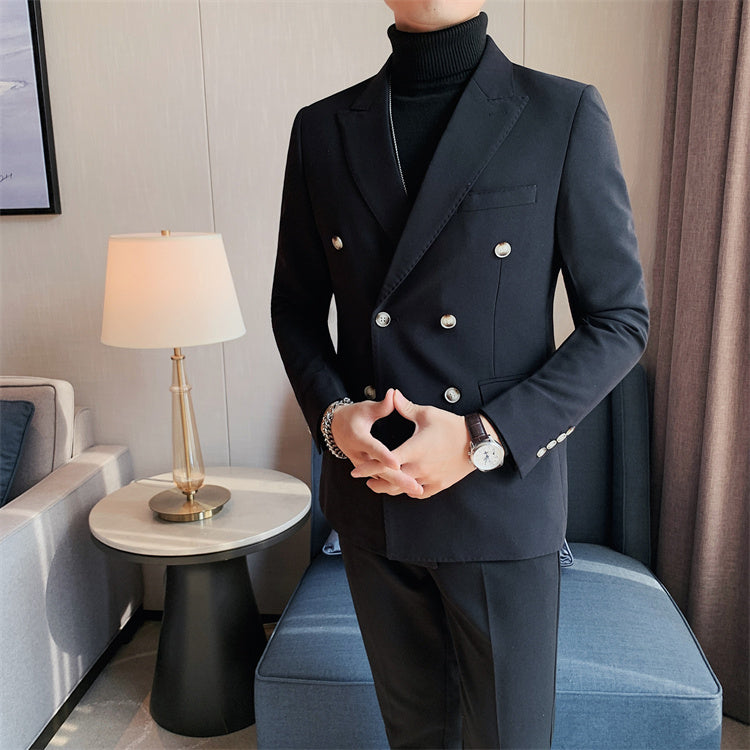 Blazer Masculino Abotoamento Duplo