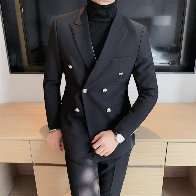 Blazer Masculino Abotoamento Duplo