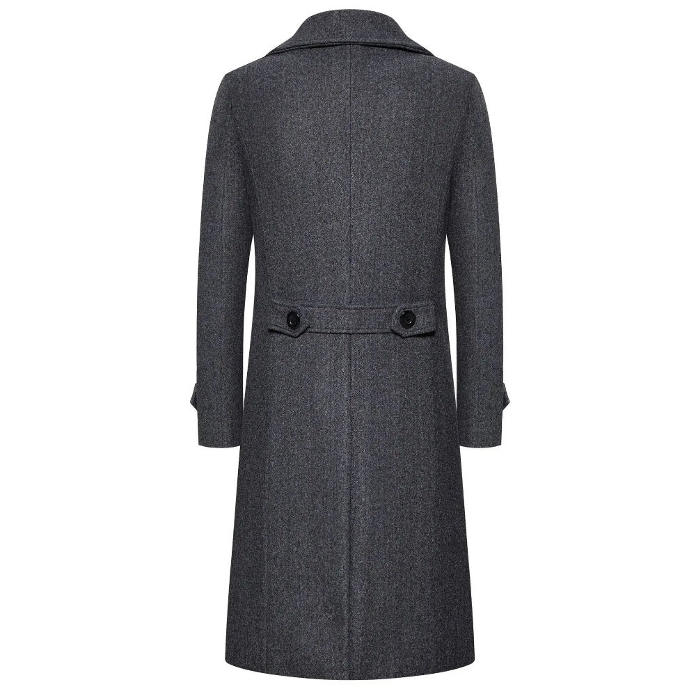 Sobretudo Longo Transpassado Masculino Sampaio® S1292
