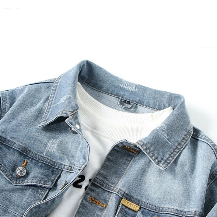 Jaqueta Jeans Denim Masculina Sampaio®