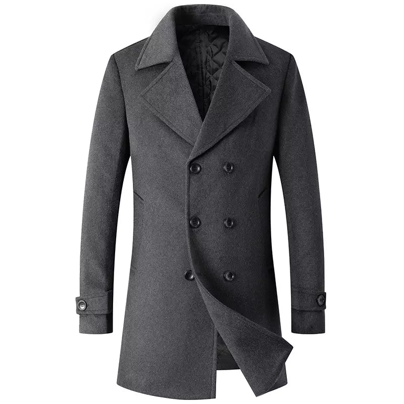 Sobretudo Masculino Transpassado Sampaio® S1291