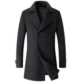 Sobretudo Masculino Transpassado Sampaio® S1291
