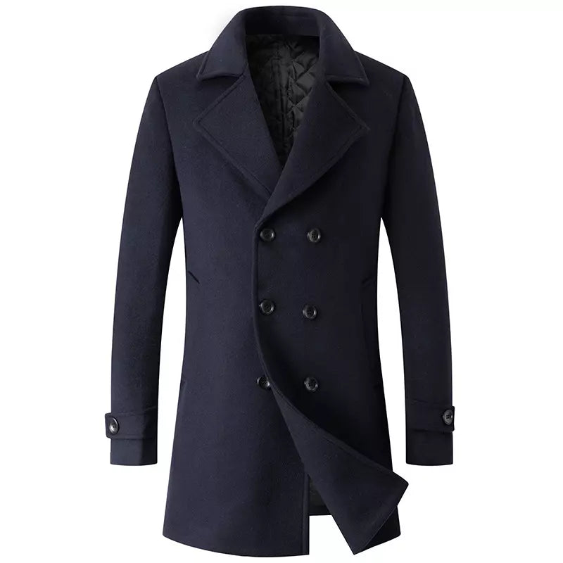 Sobretudo Masculino Transpassado Sampaio® S1291
