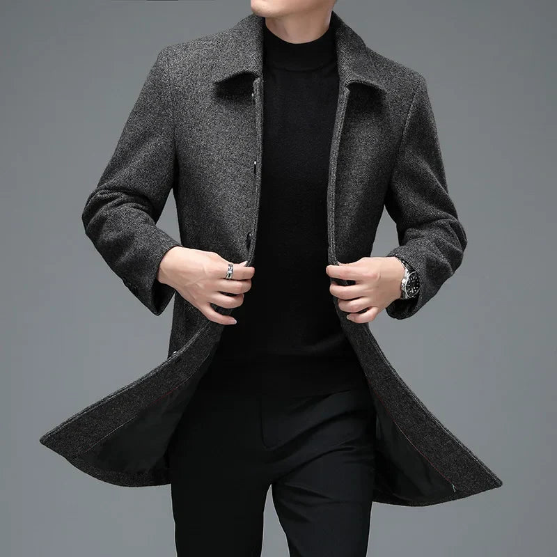 Sobretudo Masculino de Lã Grife Sampaio® S1264