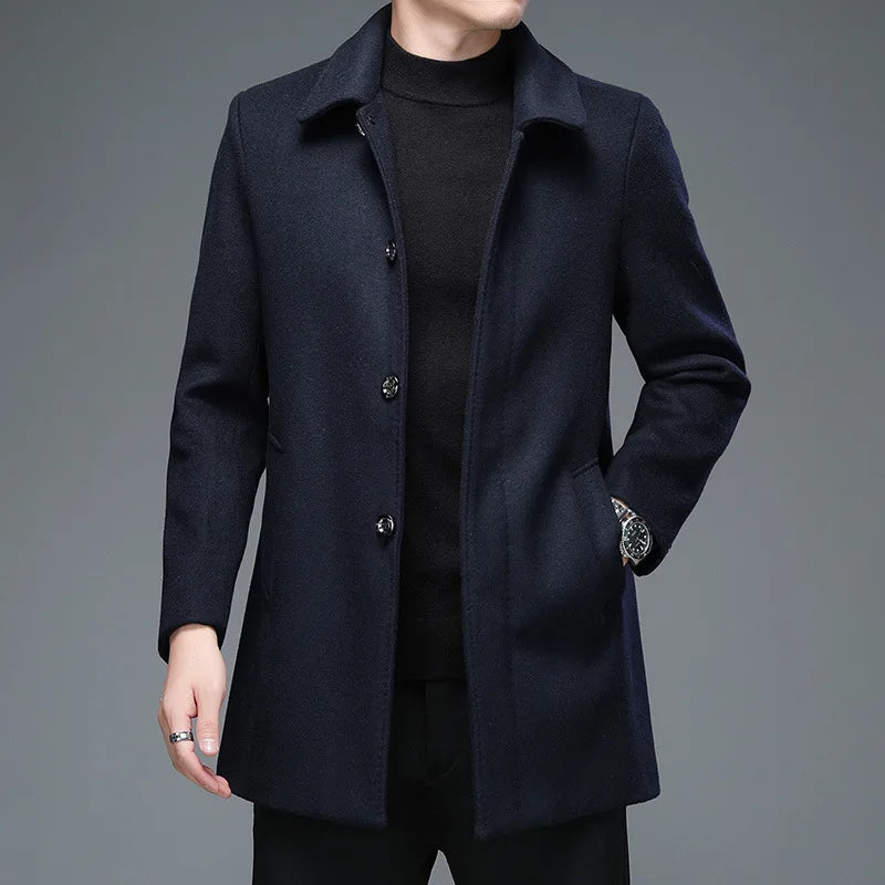 Sobretudo Masculino de Lã Grife Sampaio® S1264
