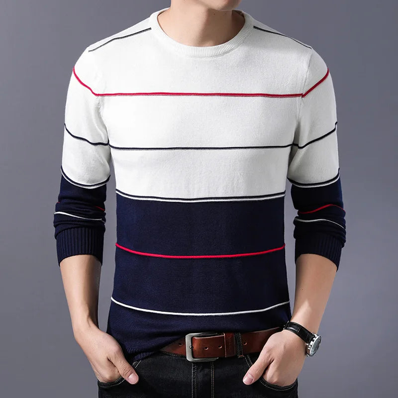 Suéter Masculino Listrado Sampaio® S1312