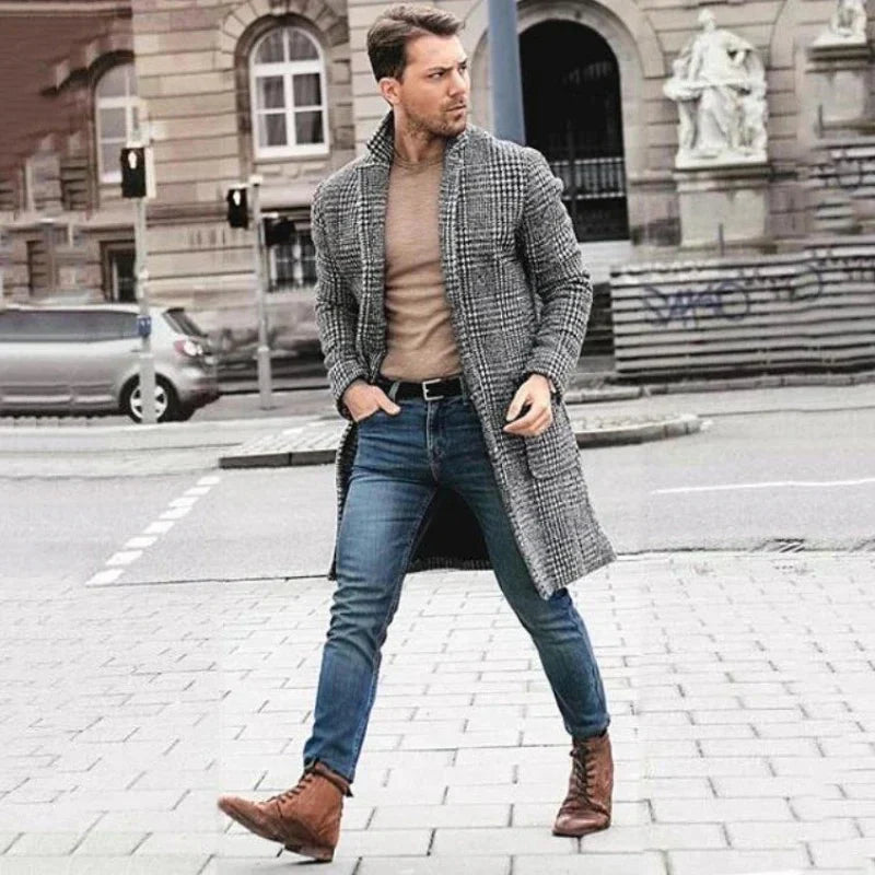 Sobretudo Masculino Xadrez Sampaio® S1275