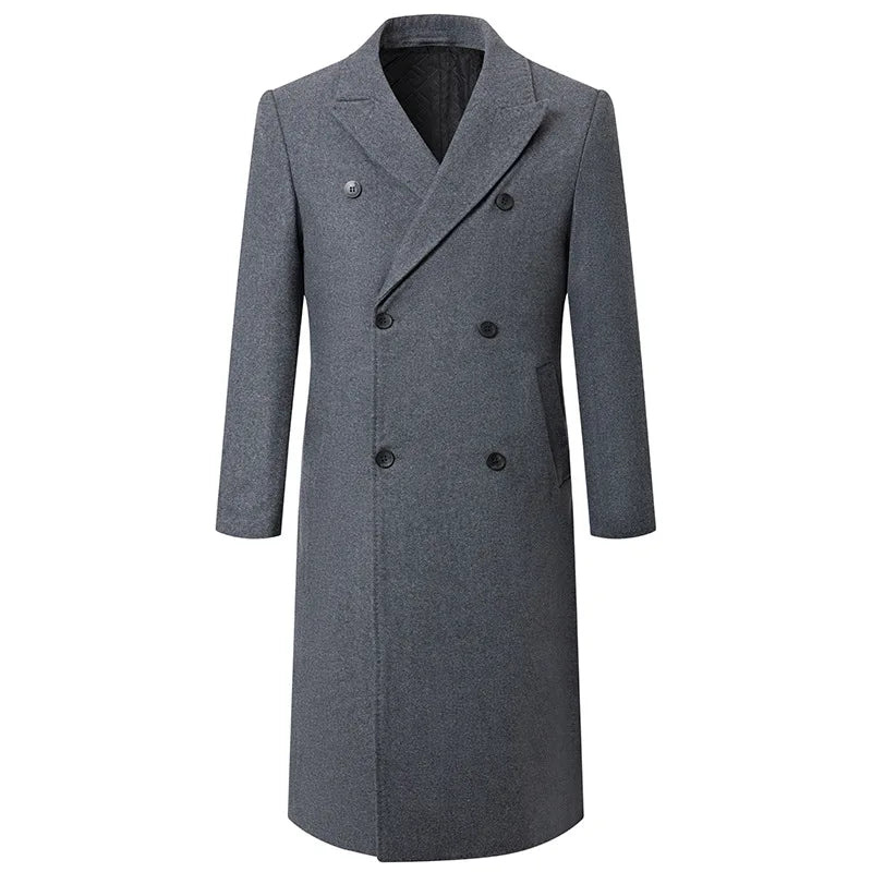 Sobretudo Longo Transpassado Masculino Sampaio® S1262