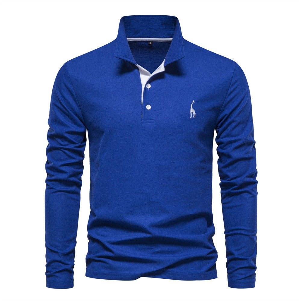 Camisa Polo Manga Longa Masculina Sampaio®