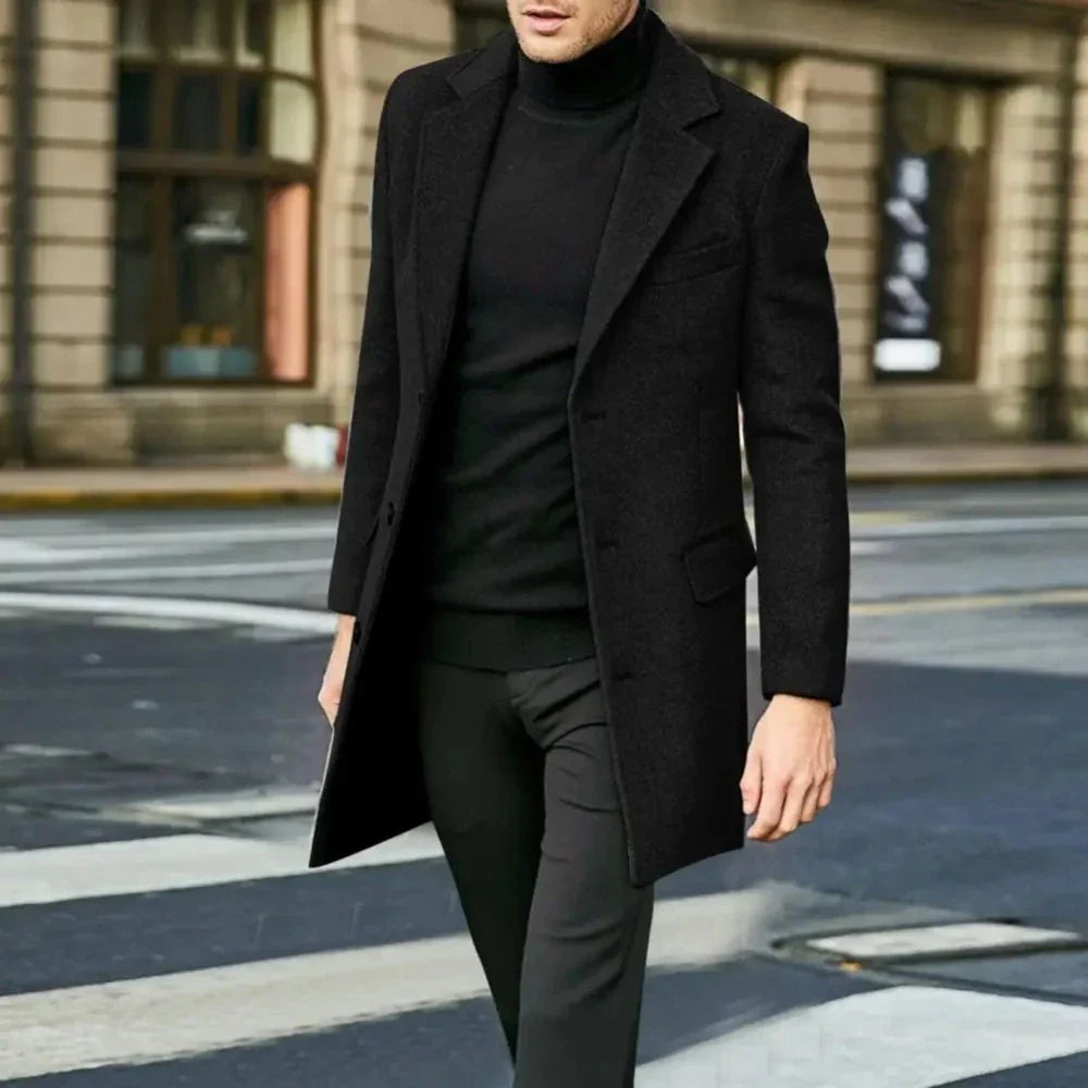 Sobretudo Masculino de Lã Sampaio®