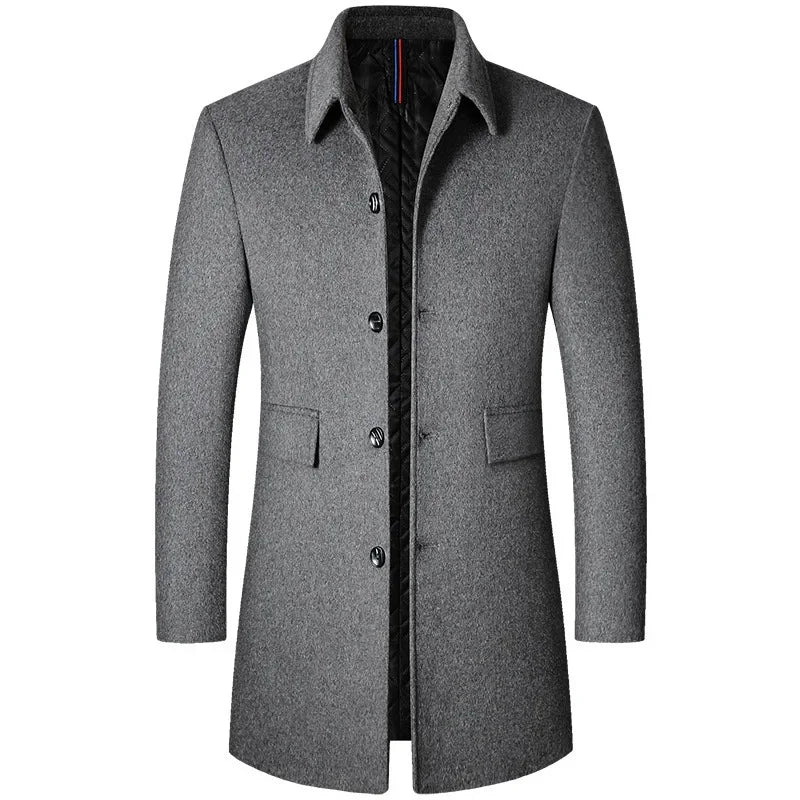 Sobretudo Masculino de Lã Grife Sampaio® S1236