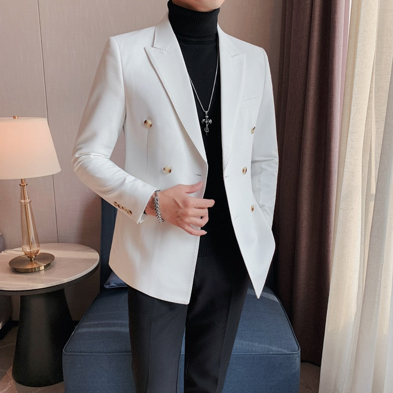 Blazer Masculino Abotoamento Duplo