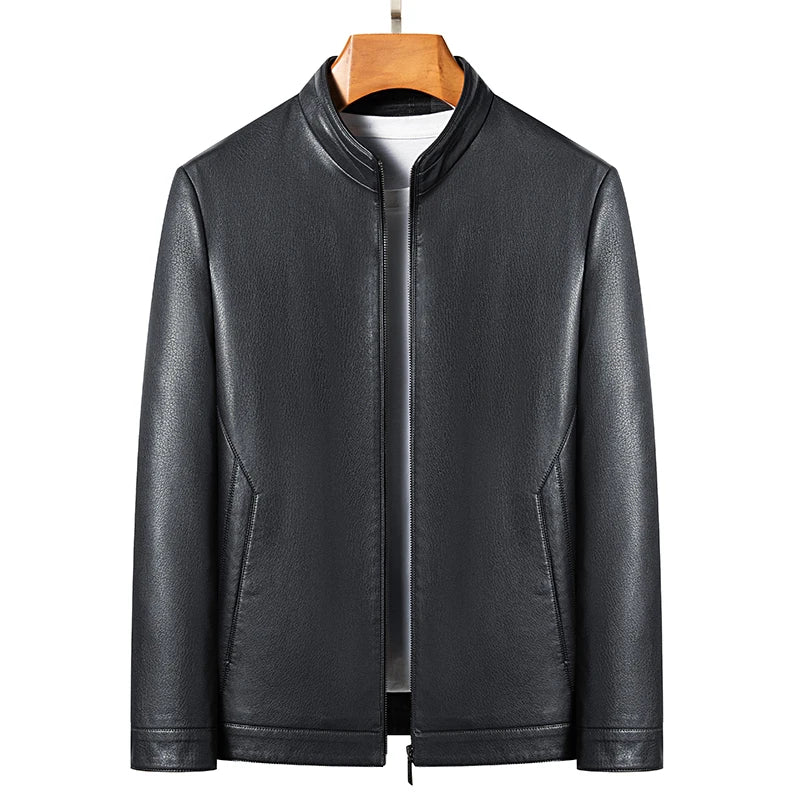 Jaqueta de Couro Masculina Sampaio® S1213