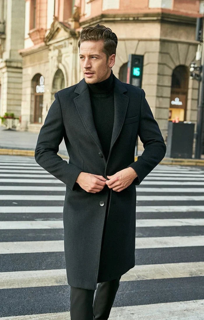 Sobretudo Longo de Lã Masculino Sampaio® S1269
