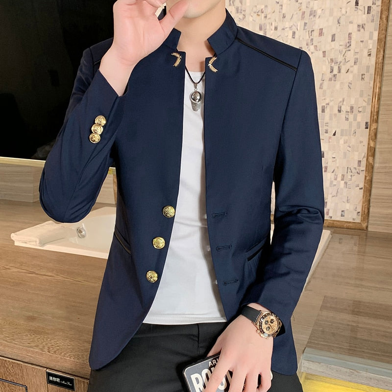 Blazer Masculino Esporte Fino Moderno Sampaio® S1047