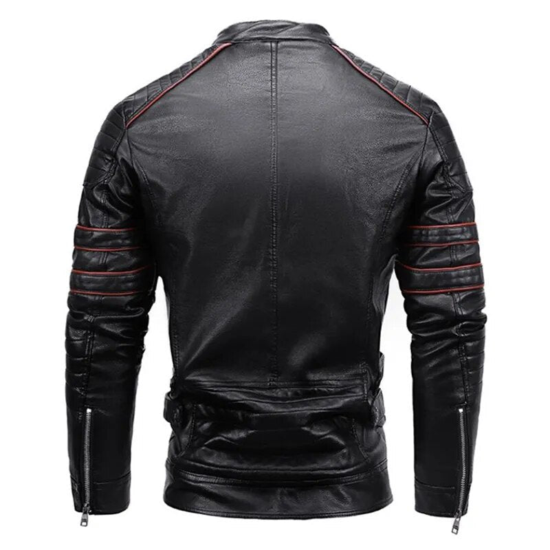 Jaqueta Masculina de Couro Sampaio® S1099