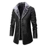 Sobretudo de Couro Masculino Sampaio® S1255