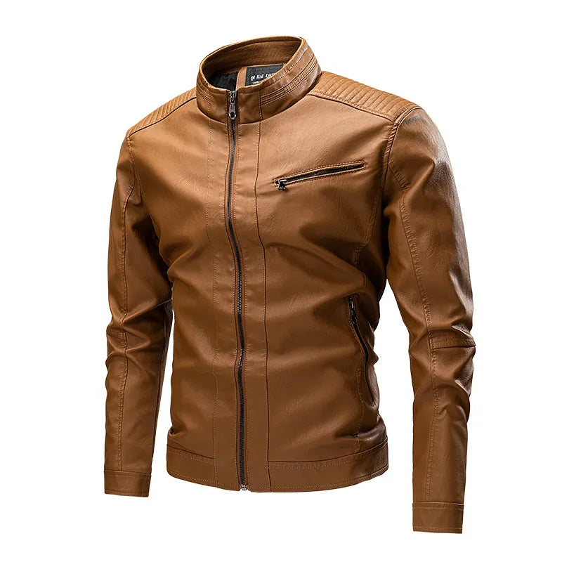 Jaqueta Masculina de Couro Sampaio® S1094