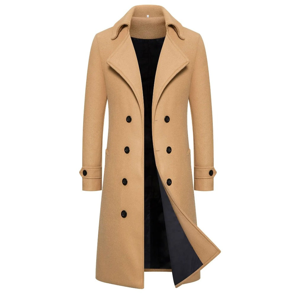 Sobretudo Longo Transpassado Masculino Sampaio® S1292