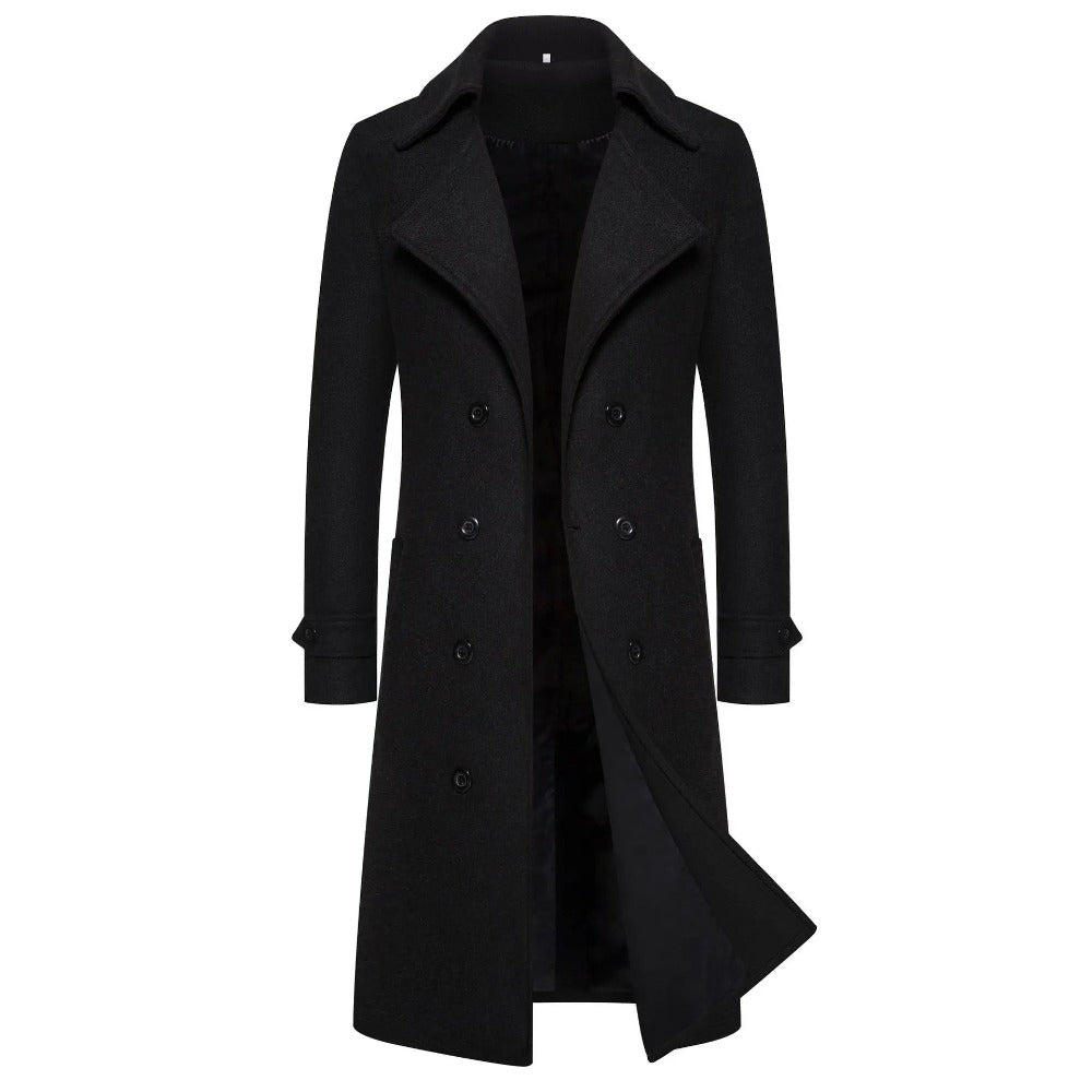 Sobretudo Longo Transpassado Masculino Sampaio® S1292
