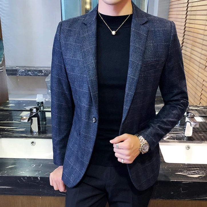 Blazer Masculino Elegante Sampaio® S1219