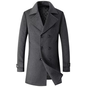 Sobretudo Masculino Transpassado Sampaio® S1291