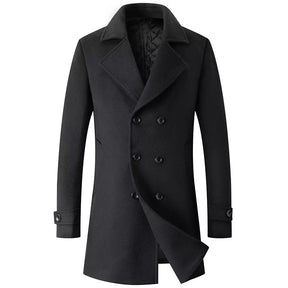 Sobretudo Masculino Transpassado Sampaio® S1291