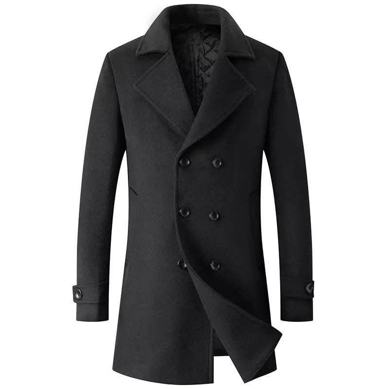 Sobretudo Masculino Transpassado Sampaio® S1291