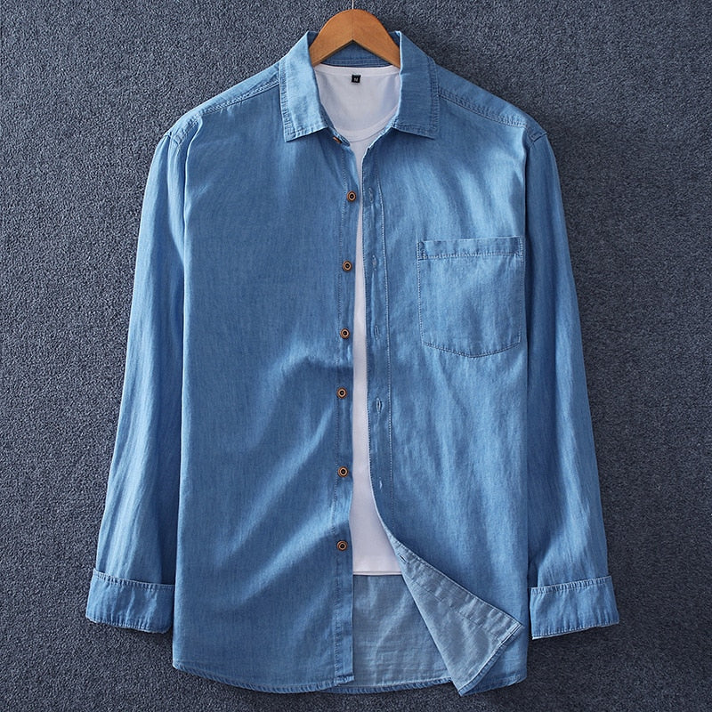 Camisa Masculina Plus Size Jeans Sampaio® S1071