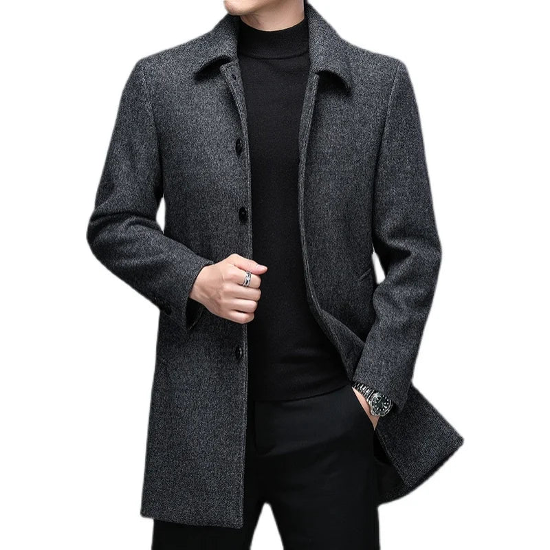 Sobretudo Masculino de Lã Grife Sampaio® S1264