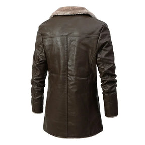 Sobretudo de Couro Masculino Sampaio® S1255