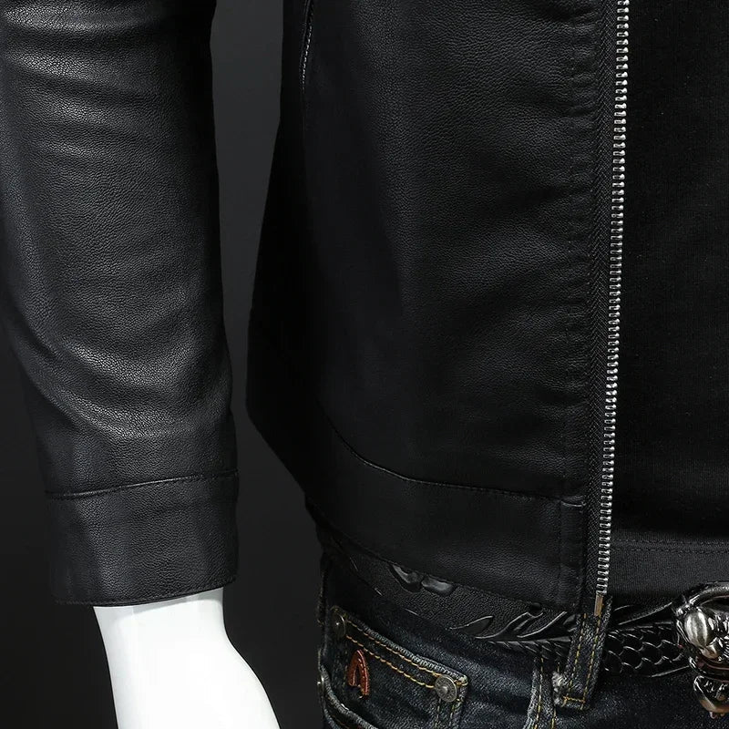 Jaqueta Masculina de Couro Sampaio® S1115