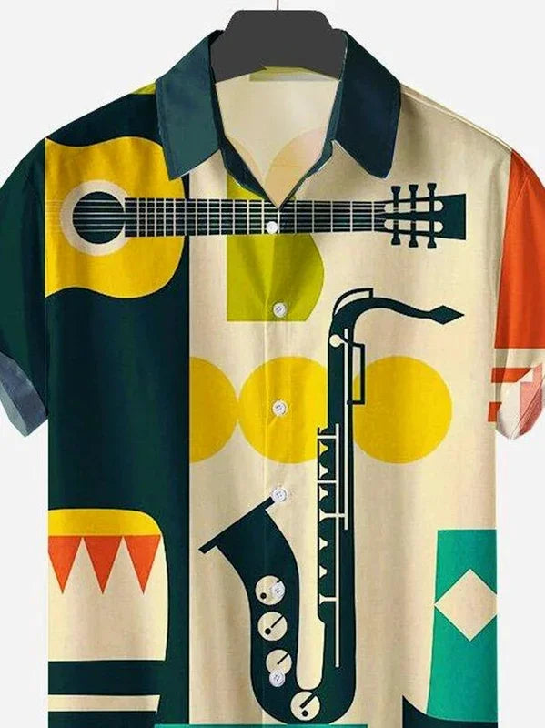 Camisa Masculina Estampada Sampaio Pilão®