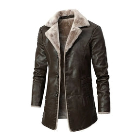 Sobretudo de Couro Masculino Sampaio® S1255