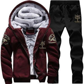 Conjunto Moletom de Lã Masculino Sampaio Dark®