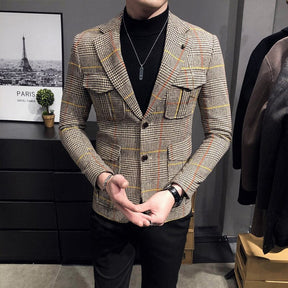 Blazer Jaqueta Slim Fit Masculino Sampaio® S1040