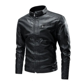 Jaqueta Masculina de Couro Sampaio® S1094