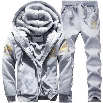 Conjunto Moletom de Lã Masculino Sampaio Dark®