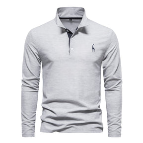 Camisa Polo Manga Longa Masculina Sampaio®