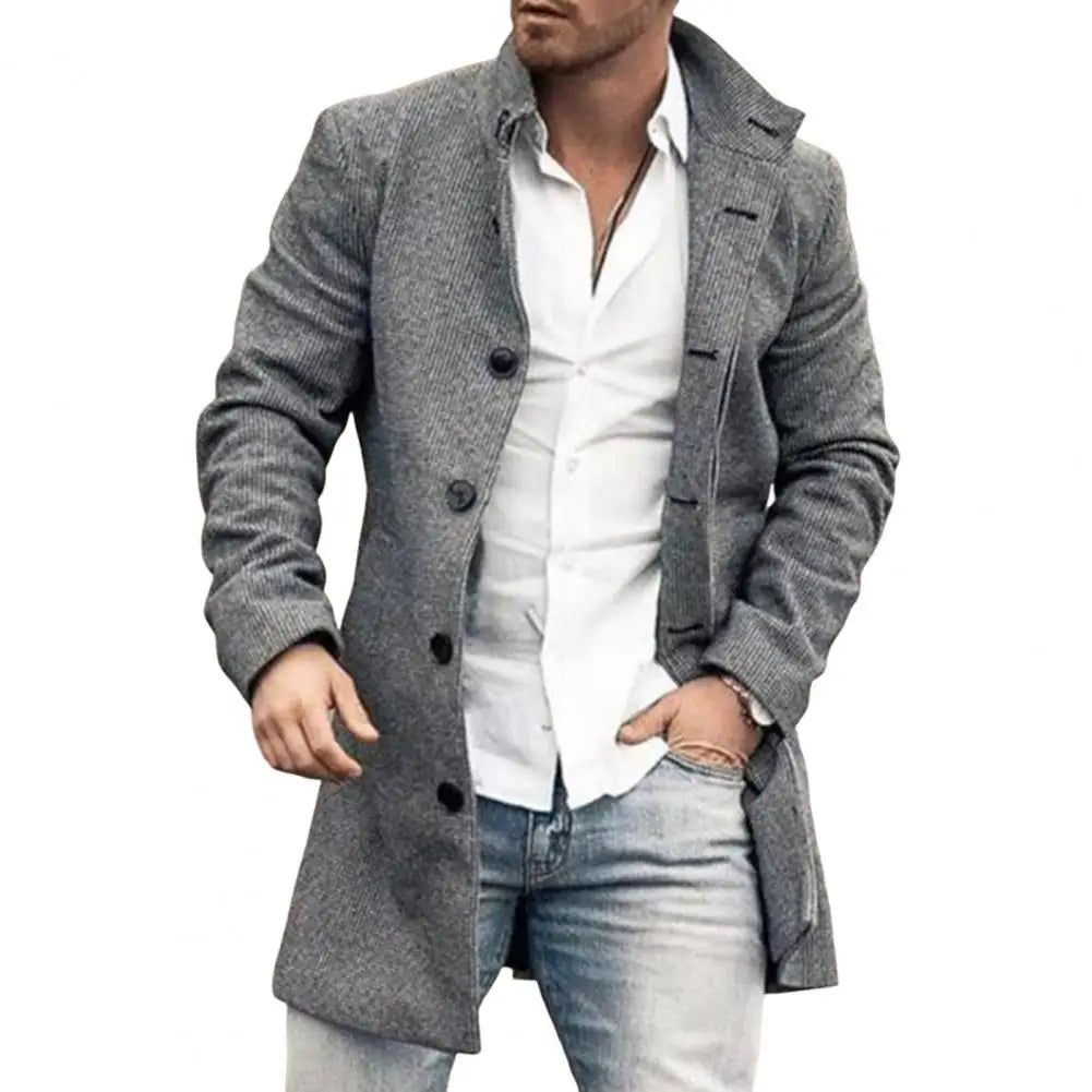 Sobretudo Masculino Cinza Sampaio® S1274
