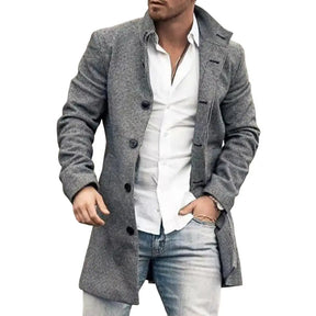 Sobretudo Masculino Cinza Sampaio® S1274