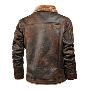 Jaqueta Masculina de Couro Sampaio Harbe®