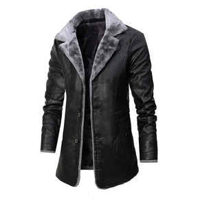 Sobretudo de Couro Masculino Sampaio® S1255