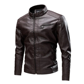 Jaqueta Masculina de Couro Sampaio® S1094