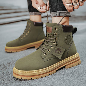 Bota de Couro Masculina Sampaio Hugov®