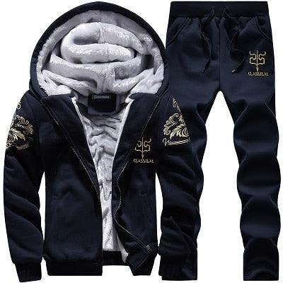 Conjunto Moletom de Lã Masculino Sampaio Dark®