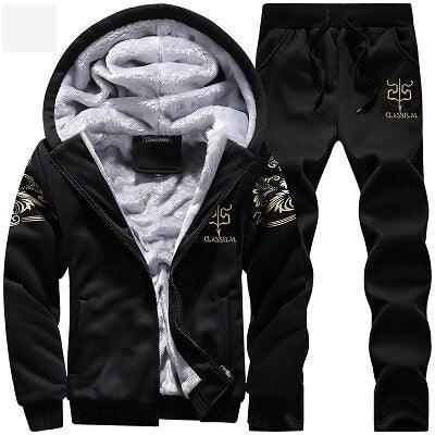 Conjunto Moletom de Lã Masculino Sampaio Dark®