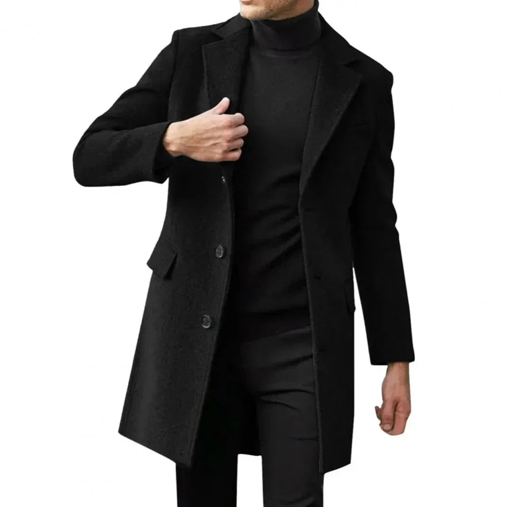 Sobretudo Masculino de Lã Sampaio®