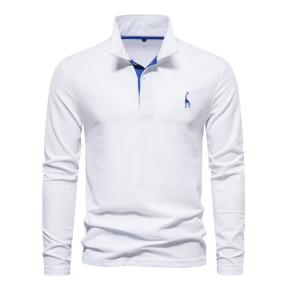Camisa Polo Manga Longa Masculina Sampaio®