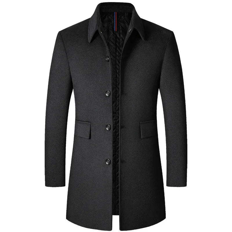 Sobretudo Masculino de Lã Grife Sampaio® S1236